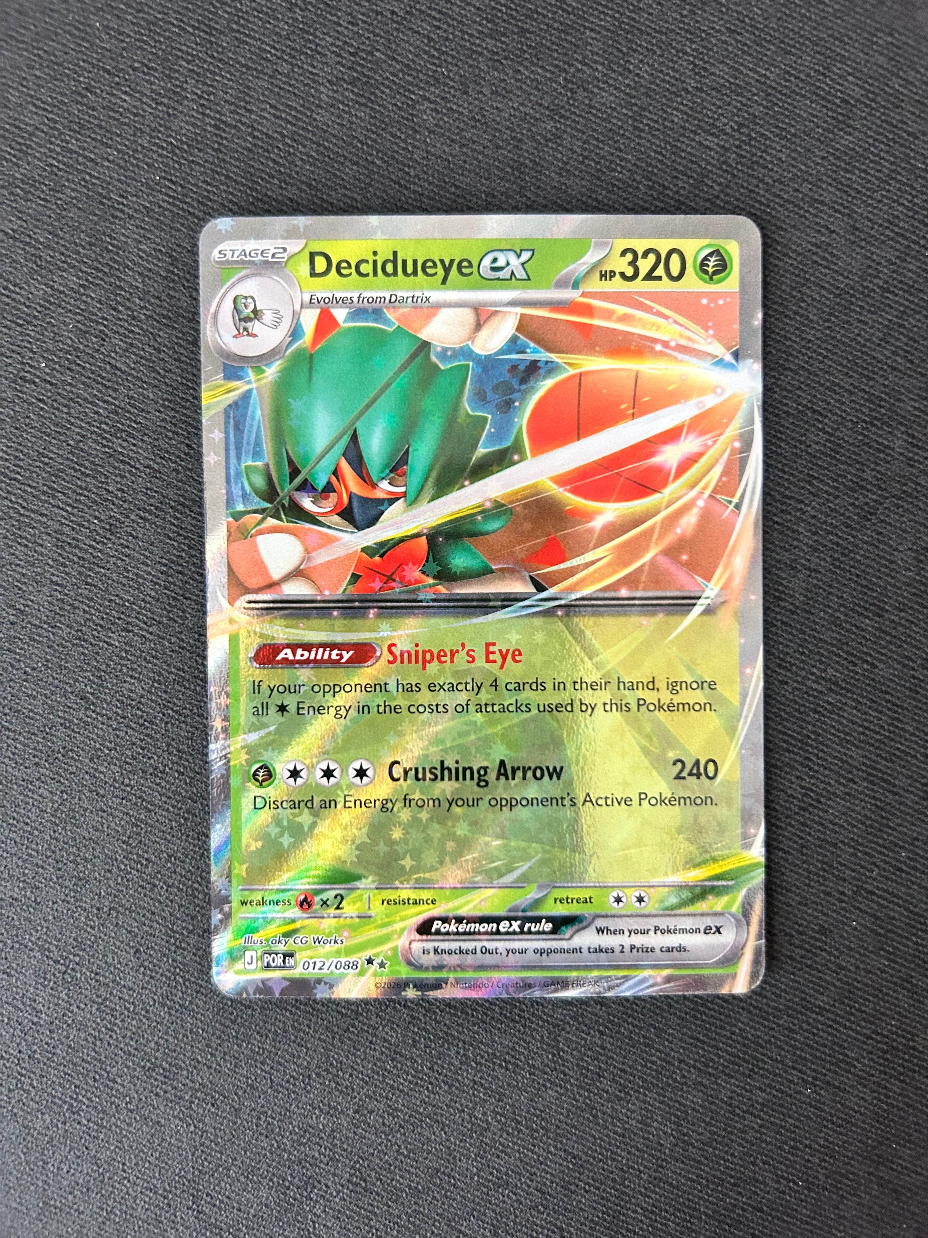 Decidueye Ex