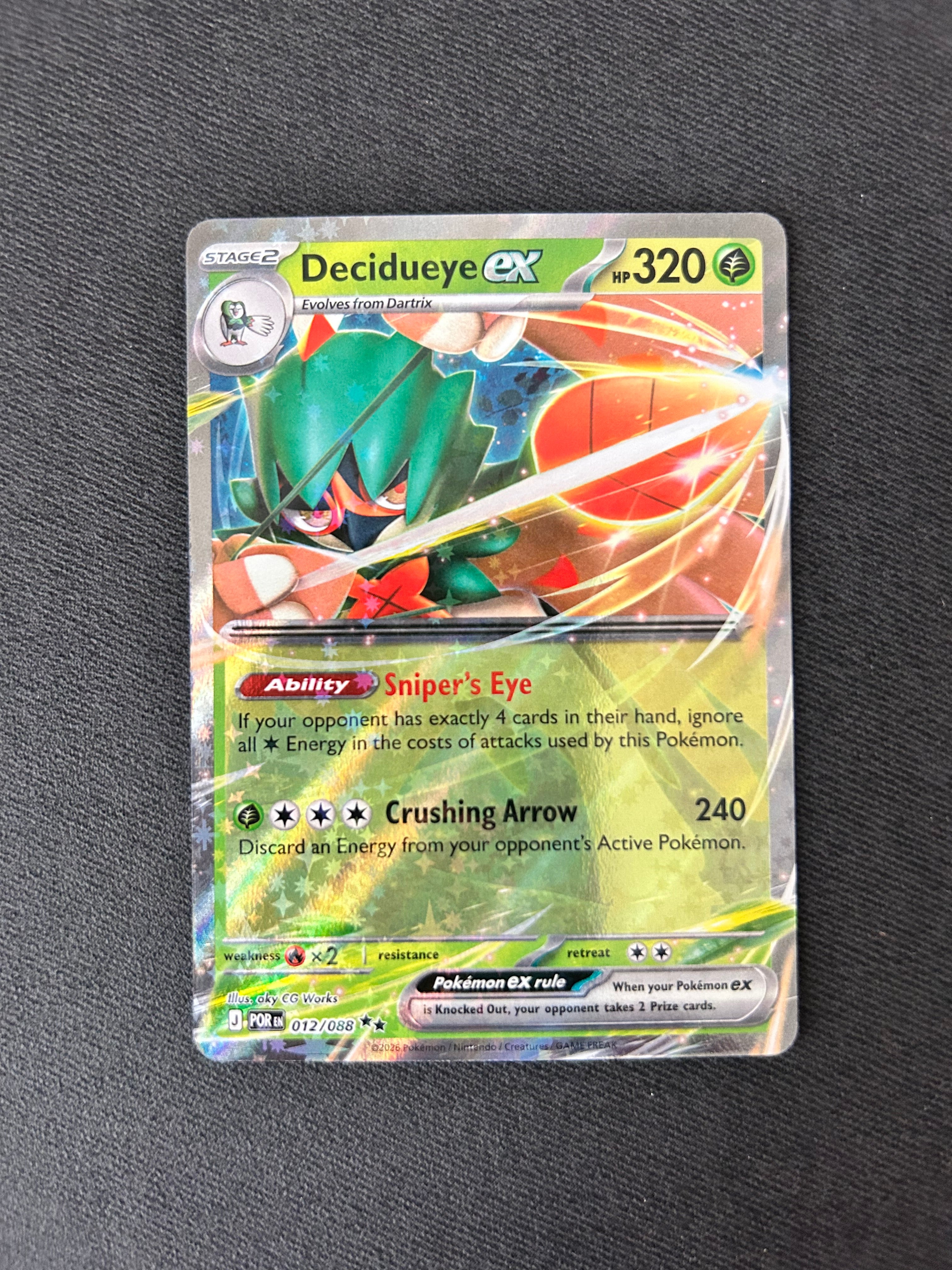 Decidueye Ex
