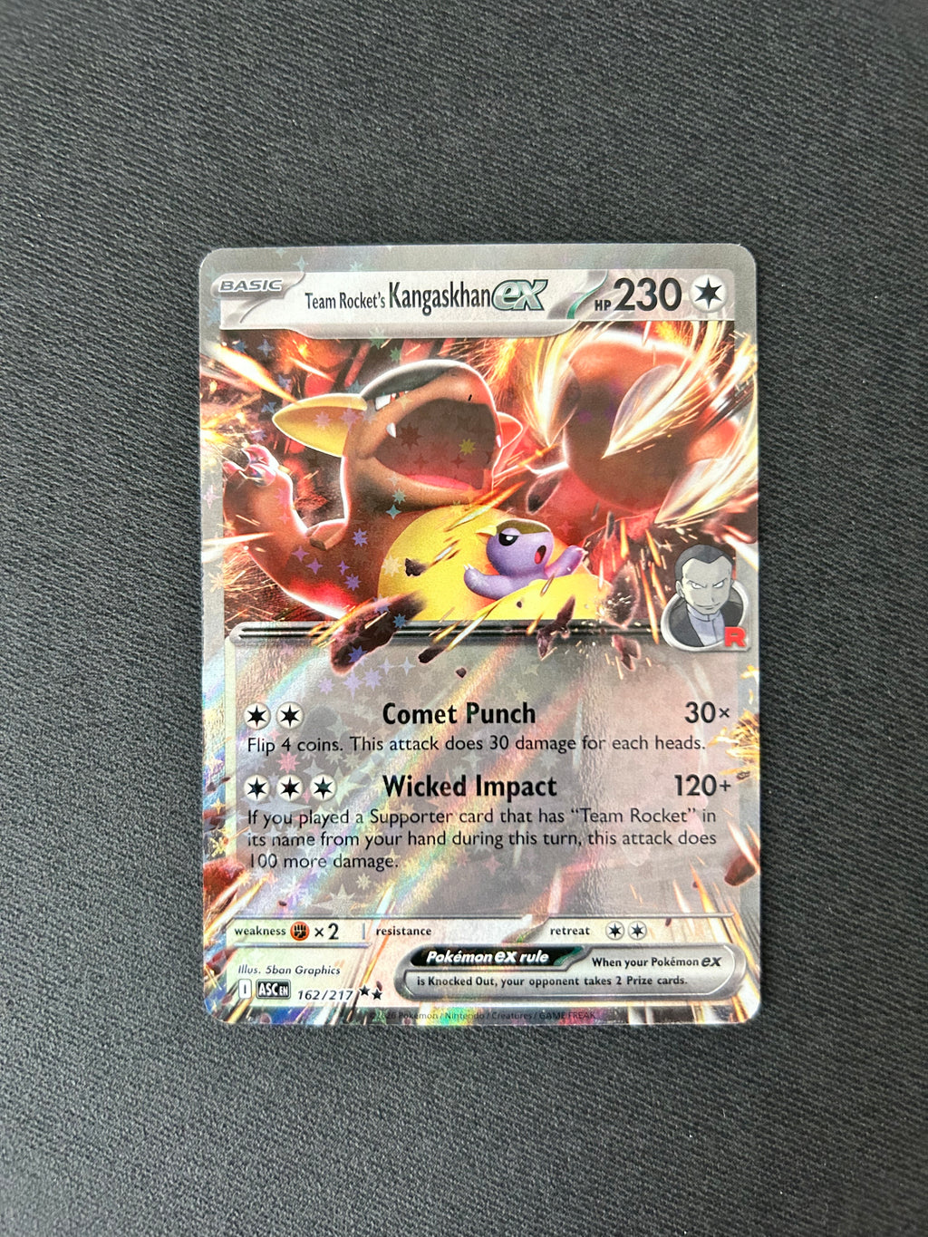 Tean Rockets Kangaskhan Ex