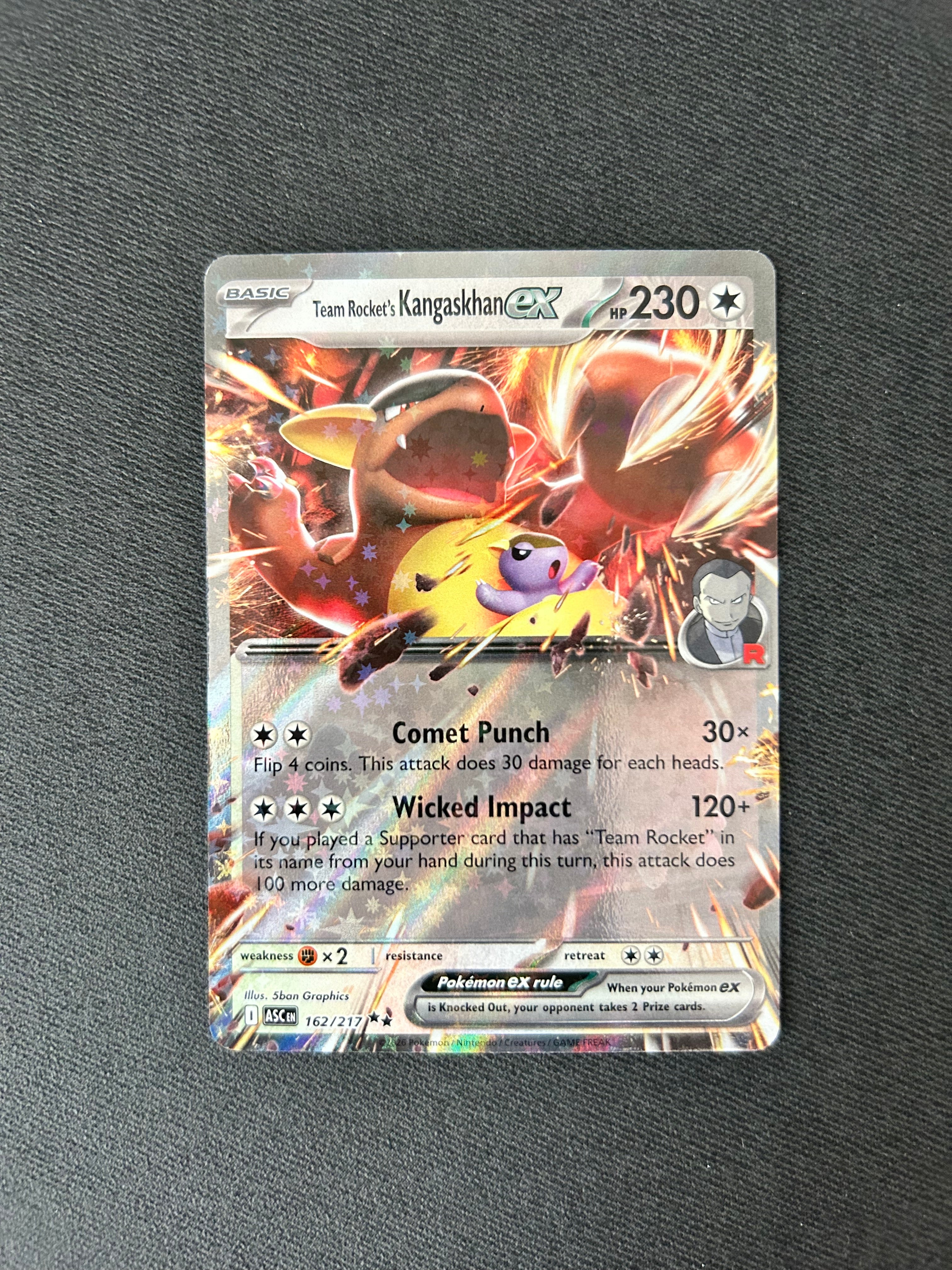 Tean Rockets Kangaskhan Ex